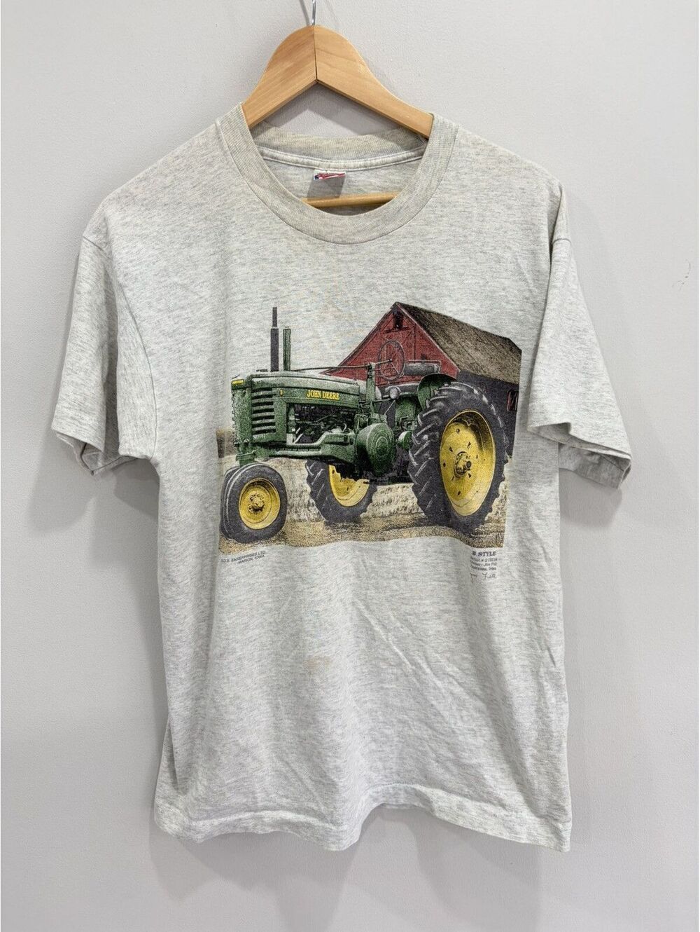 Vintage John Deere Tee Shirt tractor truck